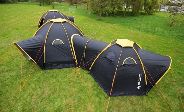 С тези палатки ще превърнете къмпингуването в голямо парти (СНИМКИ)