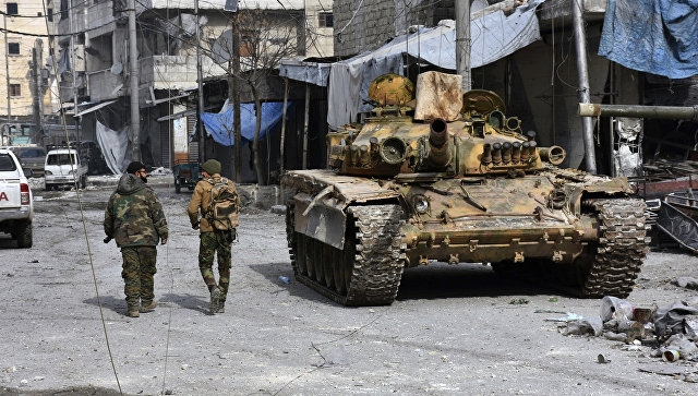 Сирийската армия започна операция по освобождаването на квартал Кабун край Дамаск 