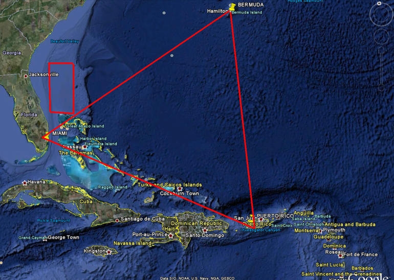 Мистерията на Бермудския триъгълник е решена - град на извънземни предизвиква аномалиите?