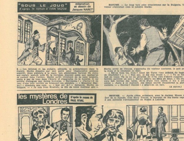 Френски комикс за „Под игото” чака авторски права 