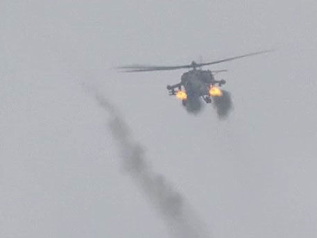 Ми-28 на иракските ВВС изпепеляват терористи до Мосул (ВИДЕО)