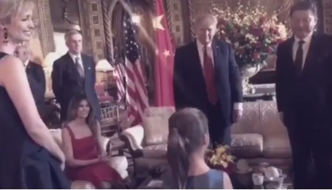 5-годишната внучка на Тръмп шашна всички с това, което направи пред китайския лидер (ВИДЕО)