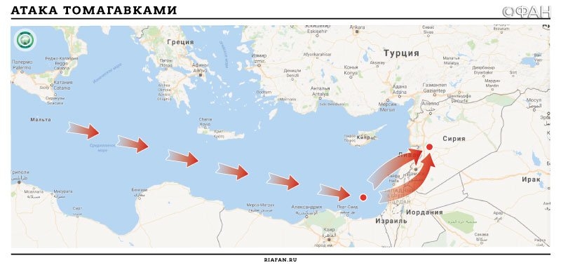 AMN: Израел и Ливан разрешили преминаването на американските ракети „Томахоук” за Сирия