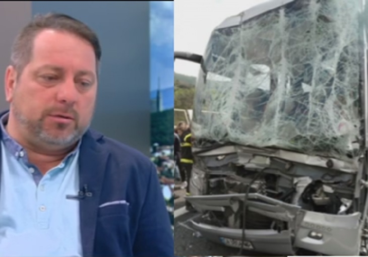 Баща на дете от автобуса, катастрофирал в Италия, бесен на властите, фирмата, училище и шофьора 