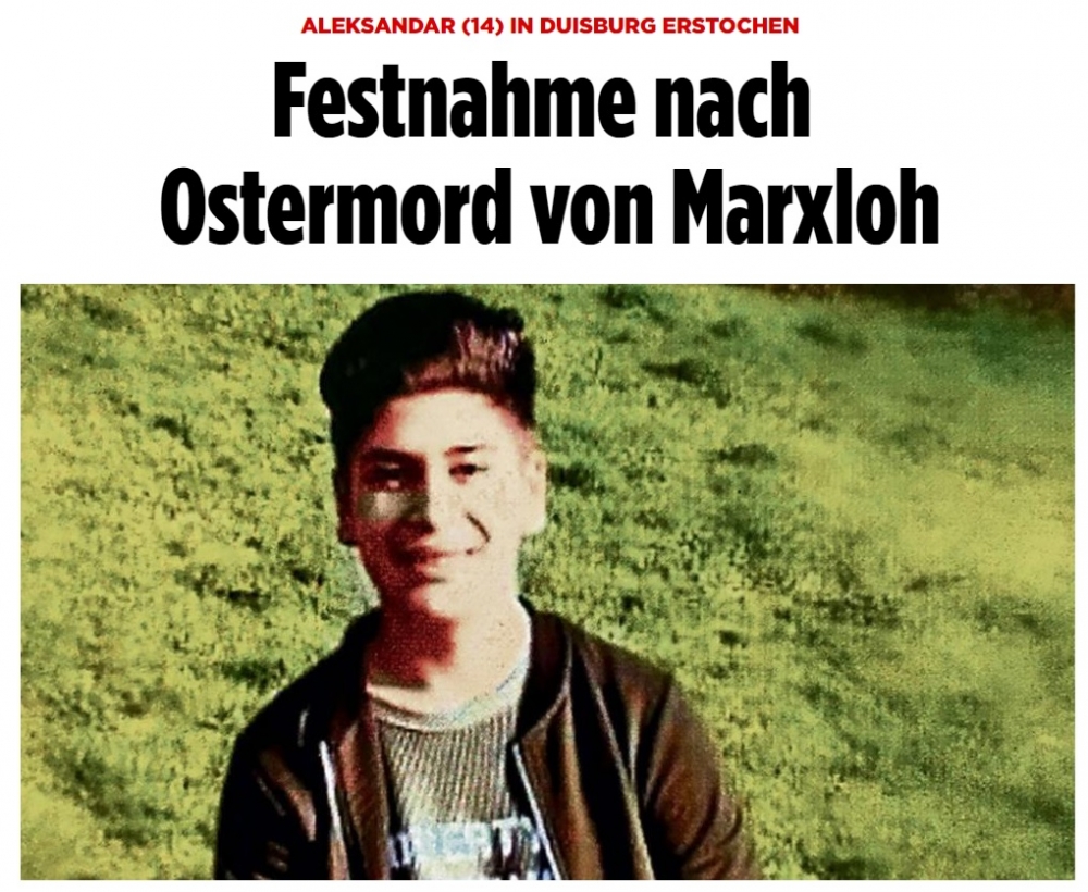 Извънредна новина за бруталното убийство на 14-годишния Александър в Дуисбург!
