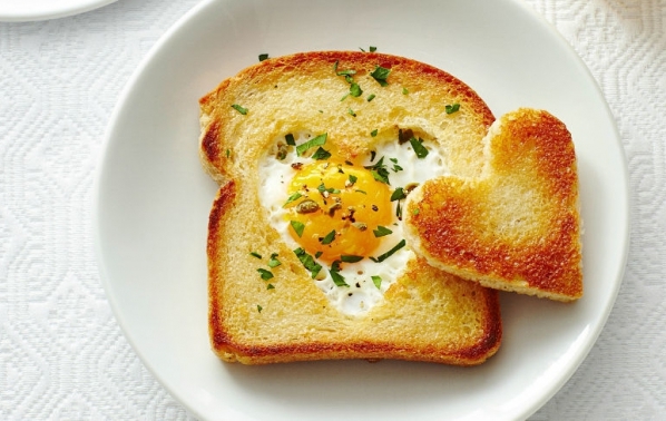 Любовен тост с яйце