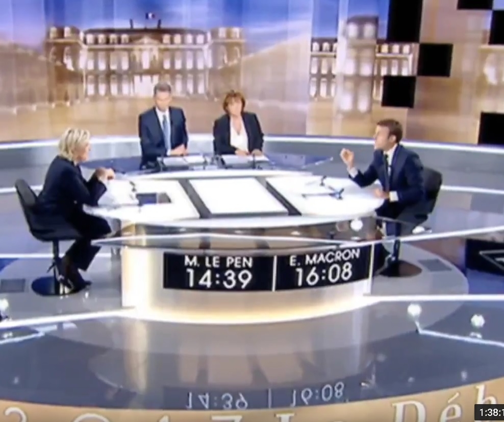 Reuters: Еманюел Макрон разби Марин льо Пен на телевизионния дебат (ВИДЕО)