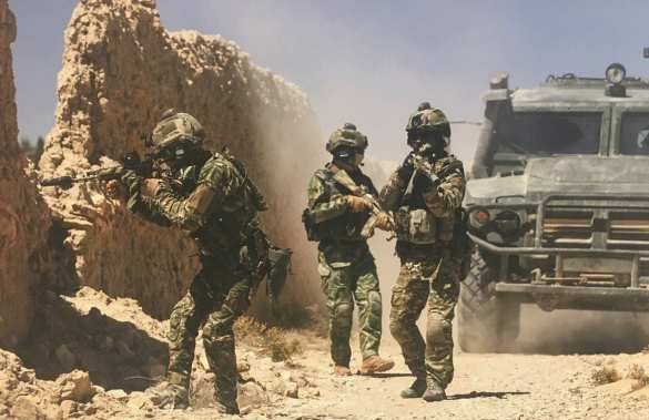 Нощен лов за ислямисти: „Спецназът от СССР” ликвидира отряд терористи до Палмира (УНИКАЛНИ КАДРИ 18+)