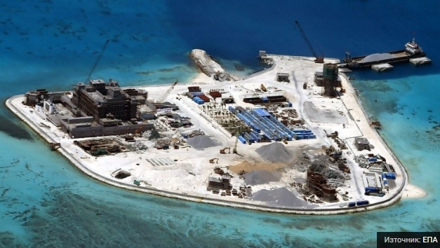 Военното напрежение в Южнокитайско море расте: Китай разположи ракетни установки на спорен остров 