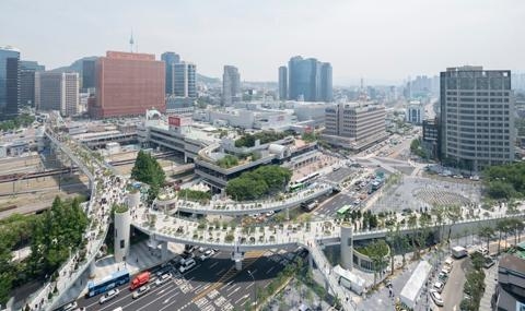 Булевард бе превърнат в парк в Южна Корея (СНИМКИ)