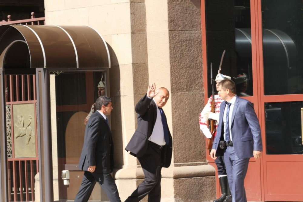 Борисов влезе в президентството (СНИМКИ)