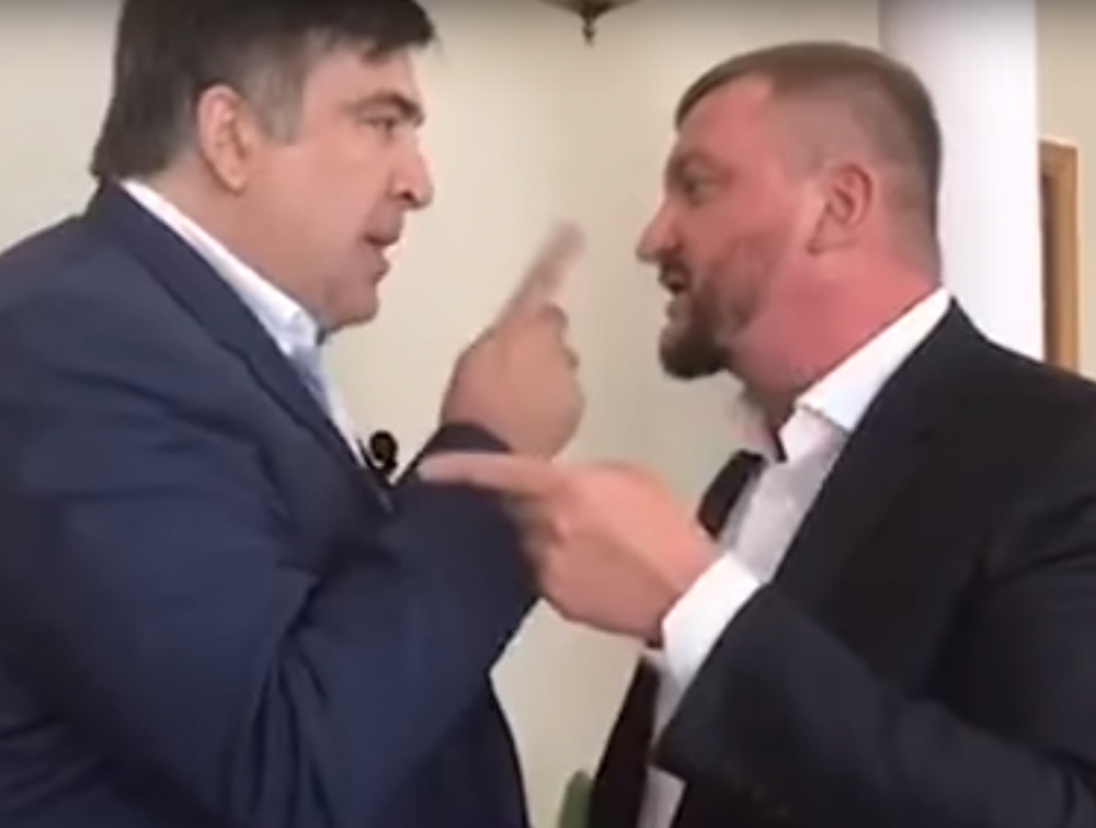 Откраднаха партията на Саакашвили в Украйна! (ВИДЕО)