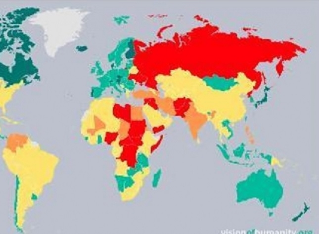 Най-миролюбива страна в света е Исландия, България е на 58-мо място!