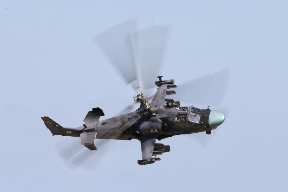Русия ще модернизира вертолетите Ка-52 с отчитане на опита от Сирия  