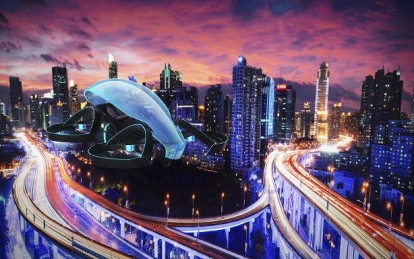 Летяща кола пали олимпийския огън в Токио през 2020 г. 