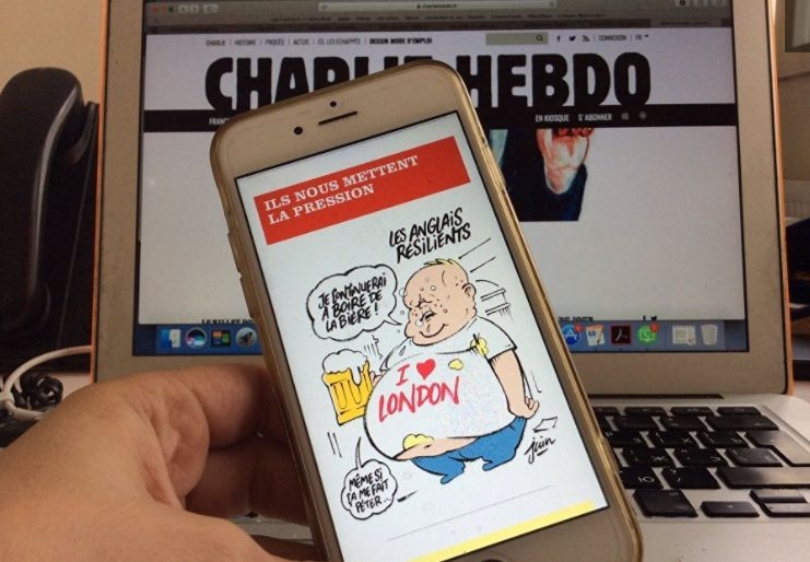 „Шарли ебдо” обезглави Тереза Мей (СНИМКИ)