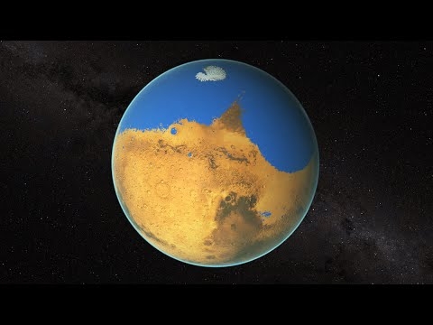 Учени доказаха, че в миналото на Марс е имало огромен океан (ВИДЕО)
