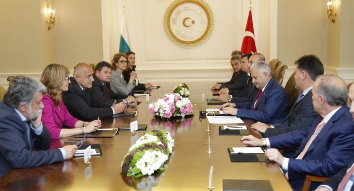 КАДРИ от пленарно заседание на Борисов с турската делегация (ВИДЕО)