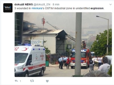 Извънредно от Анкара: Взрив разтърси града, има загинали и пострадали (СНИМКИ/ВИДЕО)