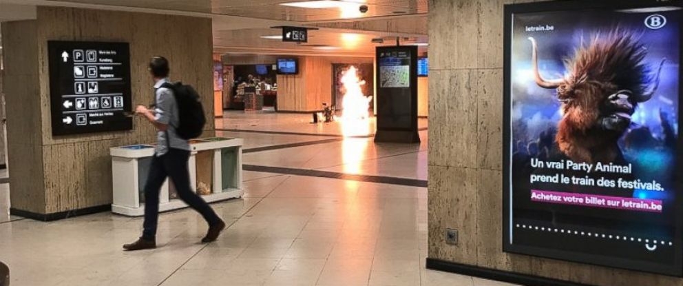 Атентаторът от централната гара в Брюксел е починал