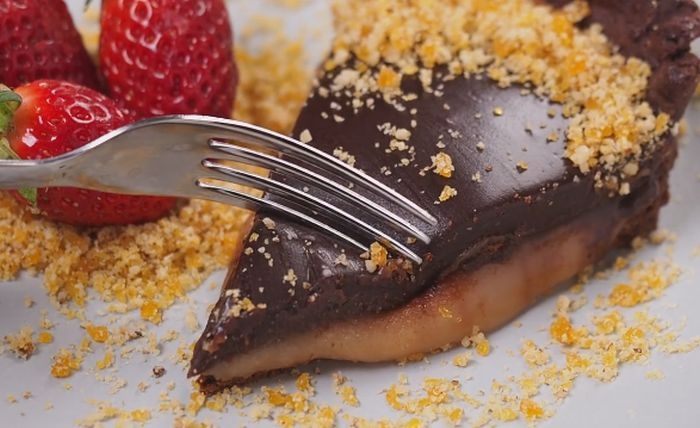 Изкушение за сетивата: Шоколадов тарт с карамел