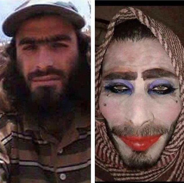 Пълна трагедия! Главорезите от ИДИЛ бягат от Мосул, преоблечени като жени, но брадите им ги издават (СНИМКИ/ВИДЕО)