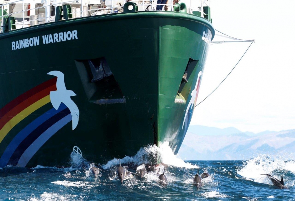 Ветроходът Rainbow Warrior на Грийнпийс пристига в България (СНИМКИ)