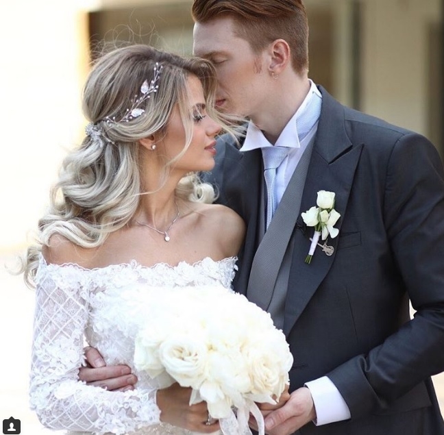 Внукът на Ала Пугачова вдигна пищна сватба и си взе булка, красива като принцеса (СНИМКИ/ВИДЕО)