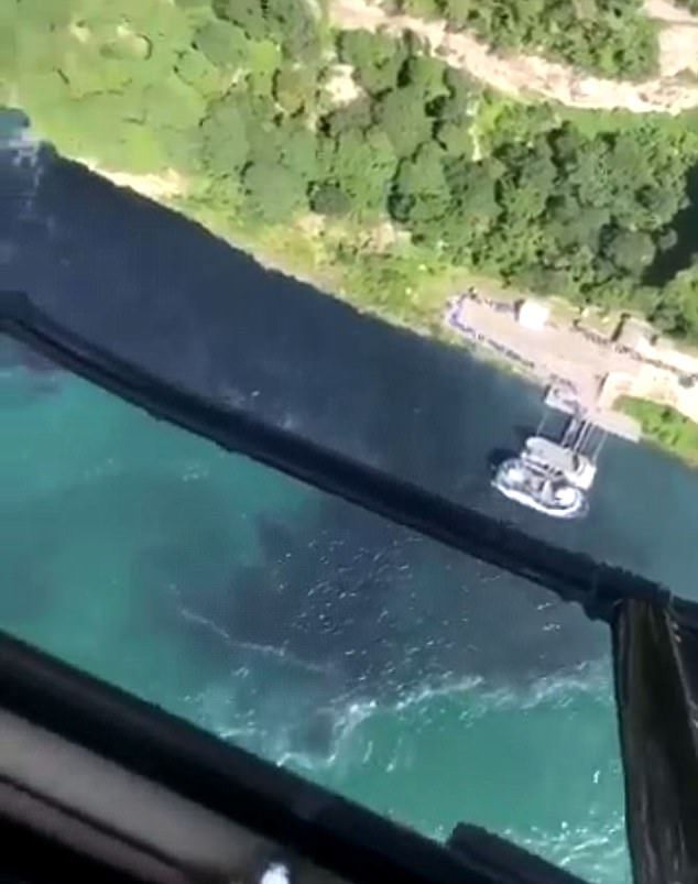 Ниагарският водопад се превърна в помийна яма (ВИДЕО)