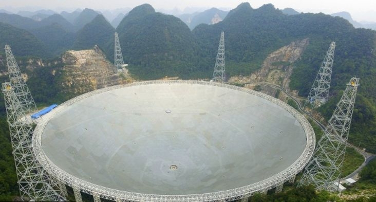 Китайци ще търсят извънземни и екзопланети с 500-метрова чиния (СНИМКИ)