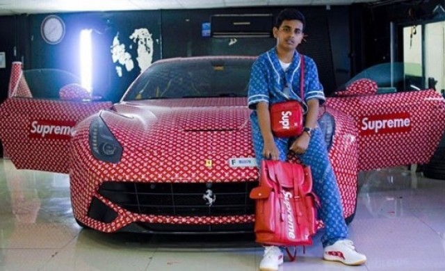 15-годишният Рашед има свое Ferarri, но превърна колата в нещо съвсем различно (СНИМКИ/ВИДЕО)