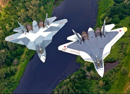 Daily Mail: Русия извади новото страшилище Су-57 (СНИМКИ/ВИДЕО)
