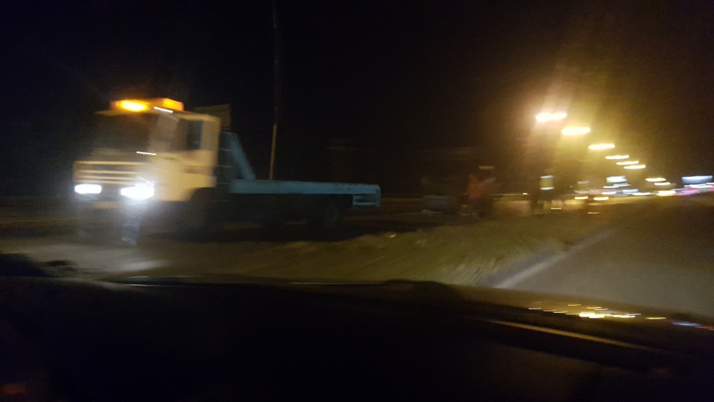 Първи СНИМКИ от катастрофата на "Околовръстно шосе" в София