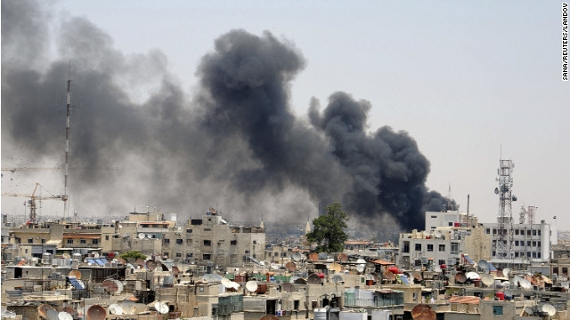Кръв в Дамаск! Ракета удари панаир, най-малко 11 са на парчета