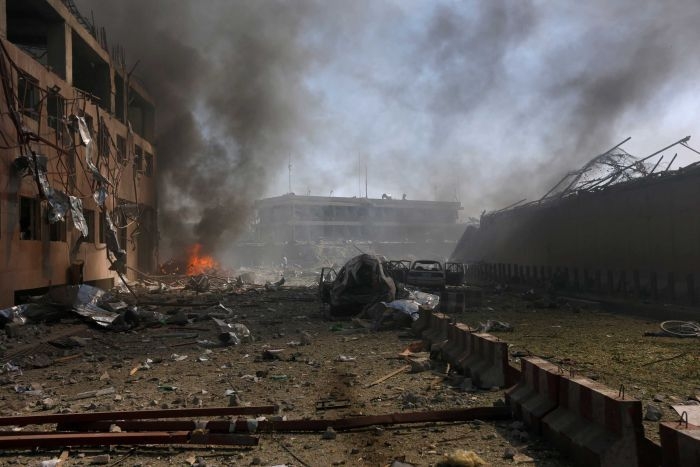 Ракета удари дипломатическия квартал на Кабул