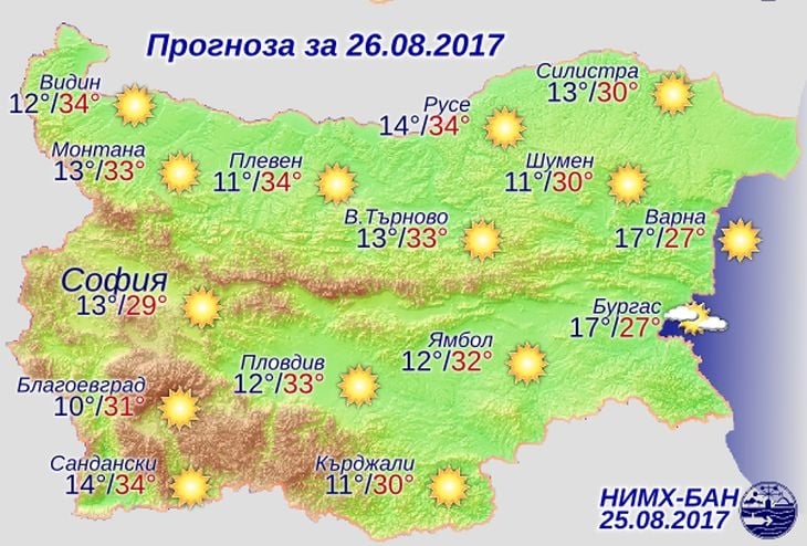 Синоптик от БАН разкри какъв ще е уикендът и ще трябва ли да слагаме якетата! (КАРТА)