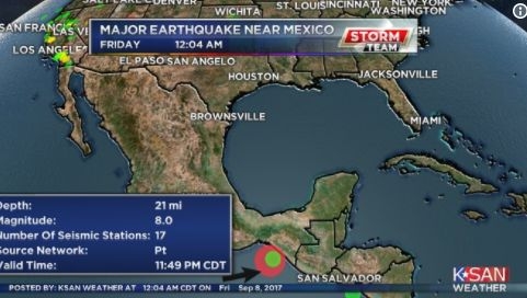 Голяма опасност след страховитото земетресение от 8 по Рихтер край Мексико (СНИМКИ/ВИДЕО)