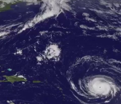 Вижте как изглежда убийственият ураган „Ирма“ от Космоса, кадрите са като от края на света (ВИДЕО)