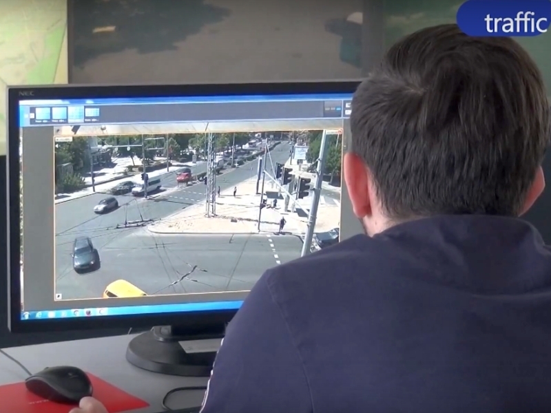 Вижте как се борят със задръстванията в Пловдив и как работят “умните“ светофари (ВИДЕО)