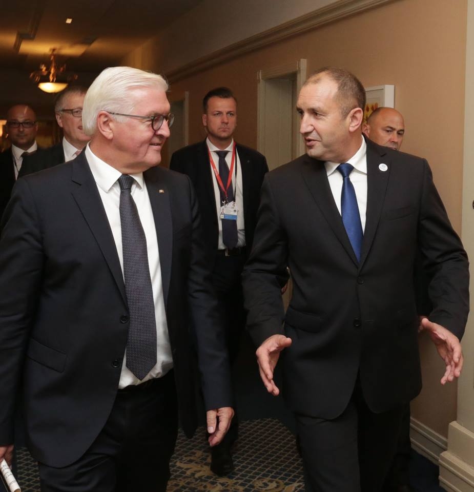 Румен Радев: Щайнмайер ми потвърди, че Германия ще подкрепи България в ... (СНИМКИ) 