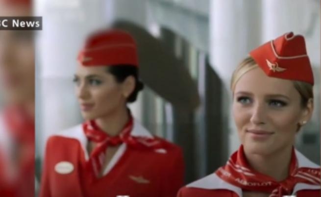 Руски стюардеси с големи гърди ликуват! Евгения и Ирина осъдиха "Аерофлот" (СНИМКИ/ВИДЕО)