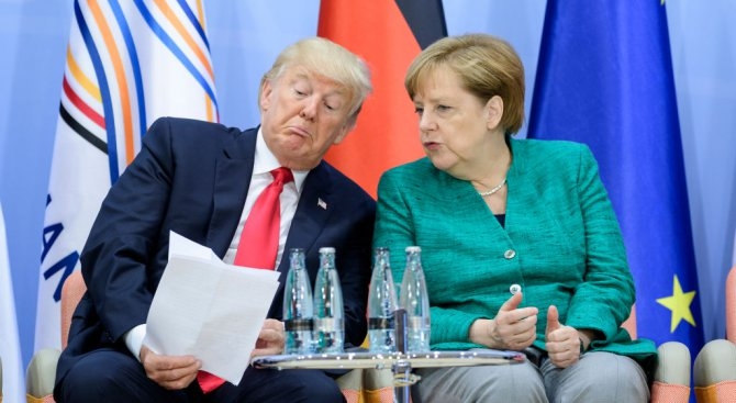 Меркел към Тръмп: Германия има своя независима политика 