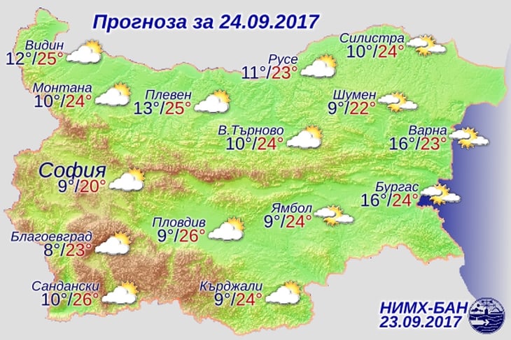 Синоптик от БАН разкри ще мръзнем ли и днес или е време отново за късия ръкав (КАРТА)