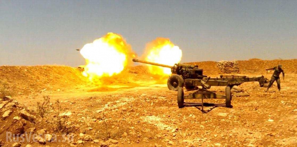 Терористи от ”Ал Кайда”атакували Алепо с ракети, разкрити са от дронове и разгромени с артилерийски огън 