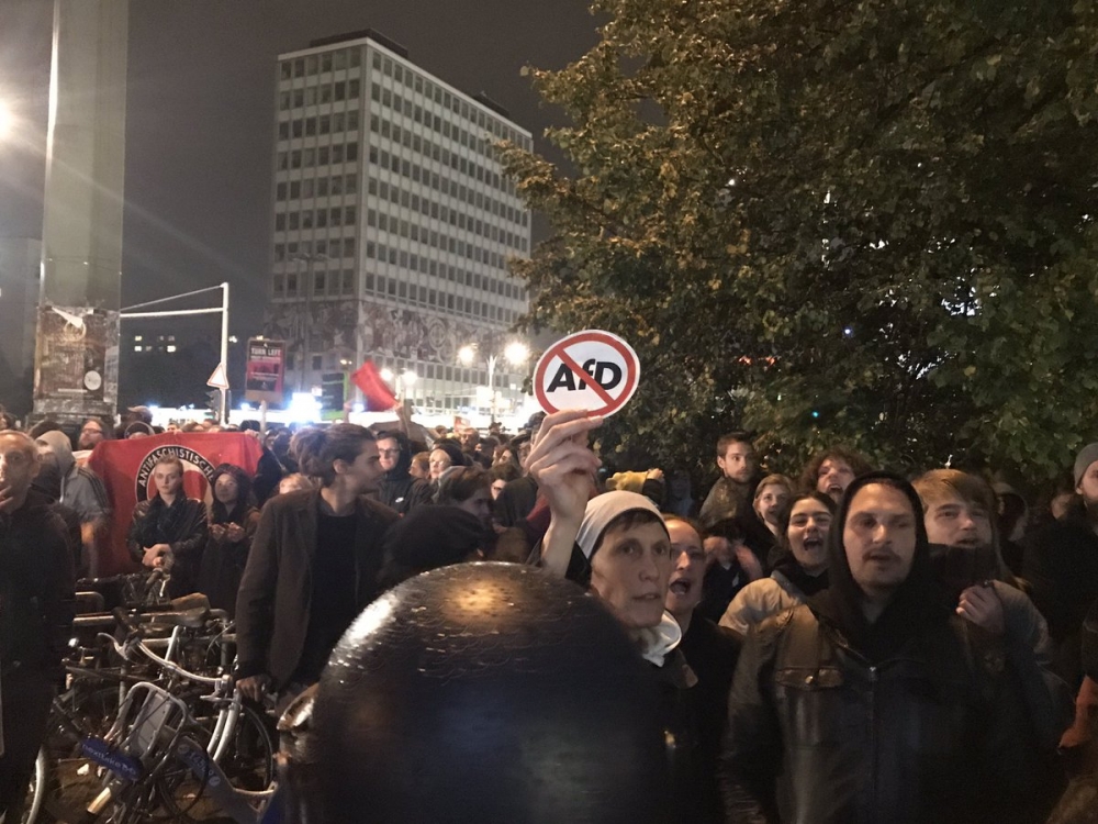 Протести заляха Германия след изборите (ВИДЕО)