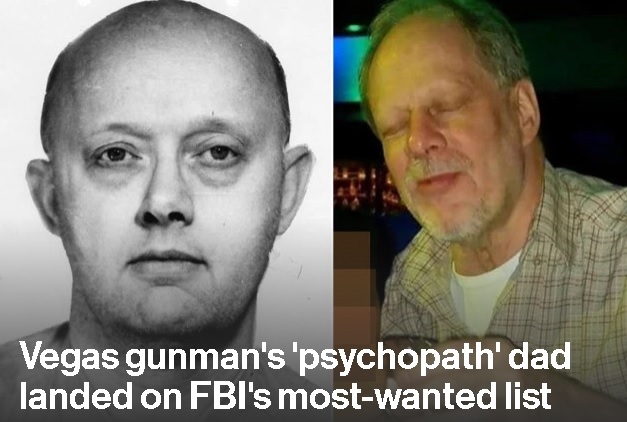 Шокираща подробност от живота на убиеца от Лас Вегас! Баща му бил изпечен психопат и опасен престъпник, а ФБР...