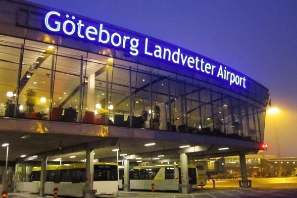 Арестуваха 20-годишен с взрив на летище Гьотеборг