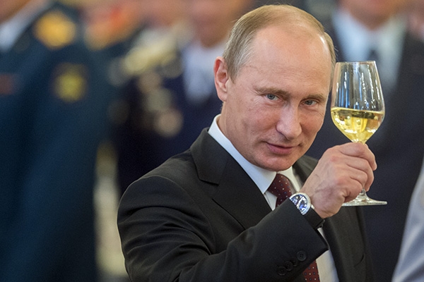 11 президенти честитиха на Путин по телефона 