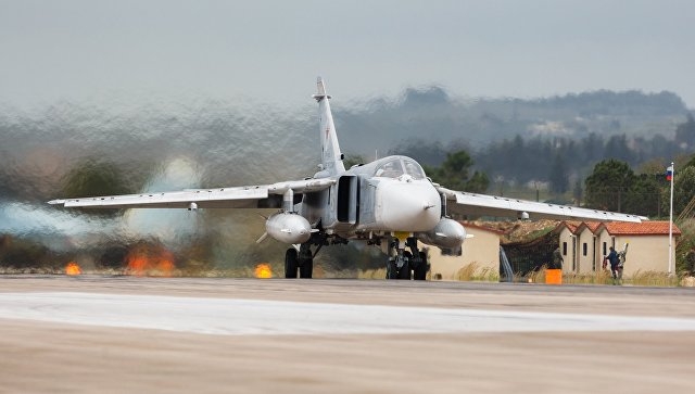 В Сирия се разби руски бомбардировач Су-24