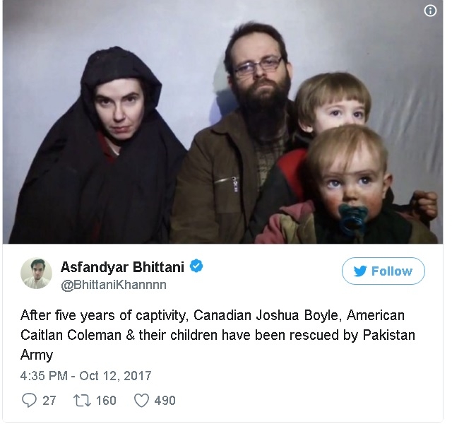 Канадски заложник на талибаните: Те убиха бебето ми, изнасилиха жена ми, другите ми три деца бяха родени в плен (СНИМКИ/ВИДЕО) 